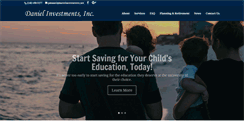 Desktop Screenshot of danielinvestments.net