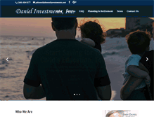 Tablet Screenshot of danielinvestments.net
